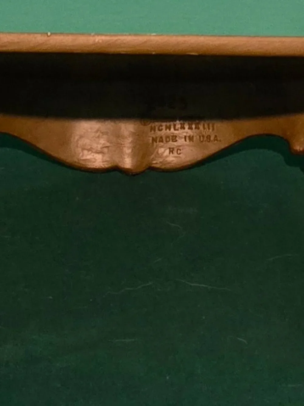 Vintage Florentine Style Ornate Gold Wall Shelf 1983 Burwood 2625 USA 12”